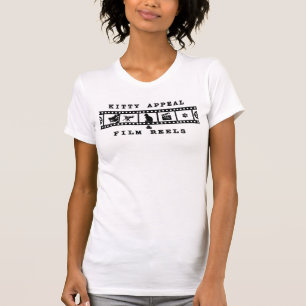 Camiseta Kitty Appeal & Film Reels Logo (Bella)
