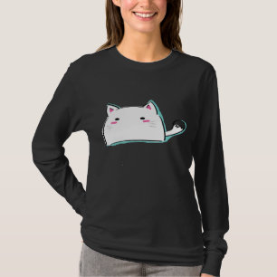 Camiseta Kitty Illustration Cute Cat Adorable