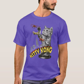Camiseta Kitty Kong retrô