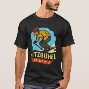 Camiseta Kitzbühel Áustria Esqui