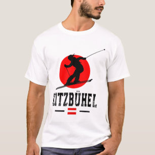 Camiseta Kitzbühel Áustria Ski Resort Alpes Escórias Austrí