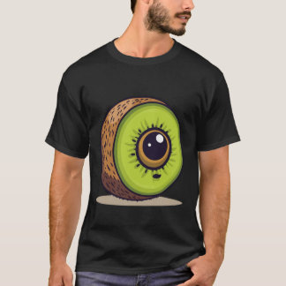 Camiseta Kiwi Alien – Arte de Fruta Fofa Fresca