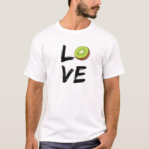 Camiseta KIWI AMA - Eu Amo Kiwis Minha Fruta Favorita Entã