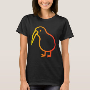 Camiseta Kiwi-Bird Animal Willife 3, Nova Zelândia