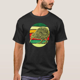 Camiseta Kiwi Bird, Nova Zelândia, Colorida Animal 5