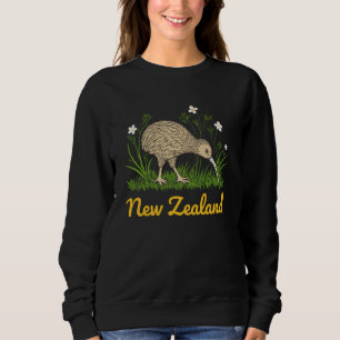 Camiseta Kiwi Nova Zelândia Pássaro Vintage NZ Kiwis Fofo N