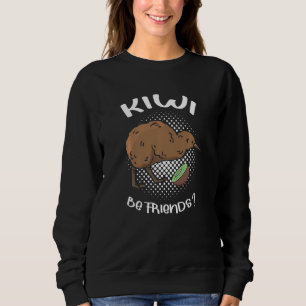 Camiseta Kiwi Seja Amigos Kiwi Pássaro Nova Zelândia
