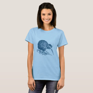 Camiseta Kiwi - Vermelho escuro