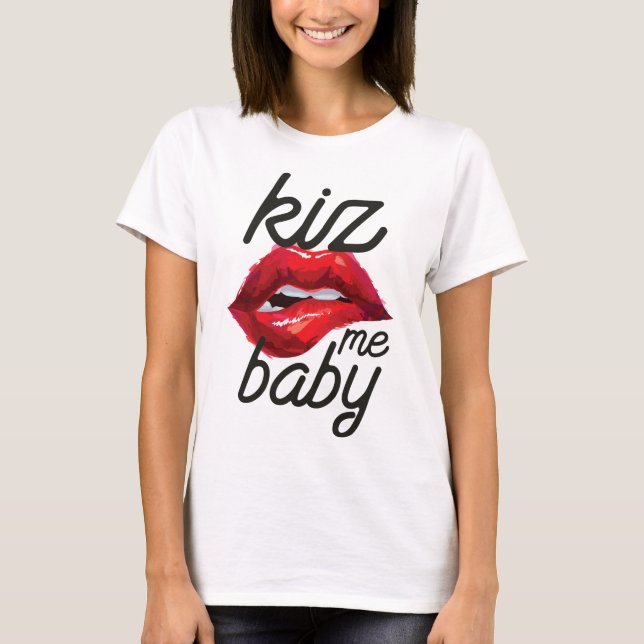 Camiseta Kiz mim baby (Frente)