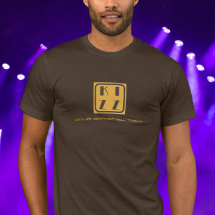 Camiseta Kizz Kizomba Dance logotipo marrom