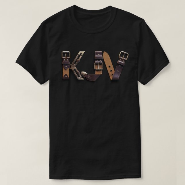 Camiseta KJV - King James Versão (3) (Frente do Design)