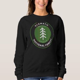 Camiseta Klamath National Forest Oregon Ou Crachá De Árvore