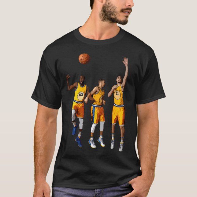 Camiseta Klay Draymond Steph (Frente)