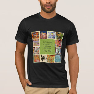 Camiseta Klee - Colagem Colorida