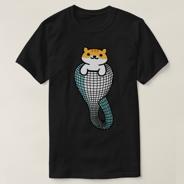 Camiseta Klein Frasco Gatinho (Frente do Design)