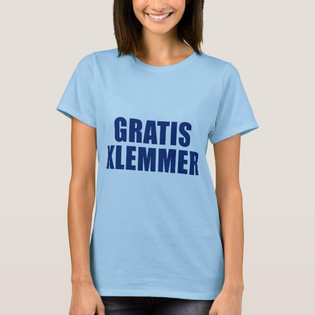 Camiseta Klemmer grátis (Frente)