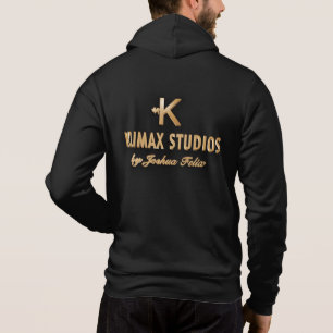 Camiseta Klimax Studios Hoodie (Preto/ Dourado)