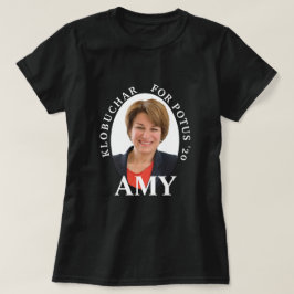 Camiseta Klobuchar para POTUS com retrato