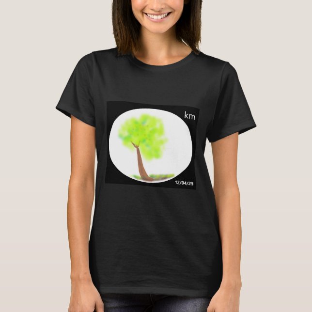 Camiseta km tree painting shirt (Frente)