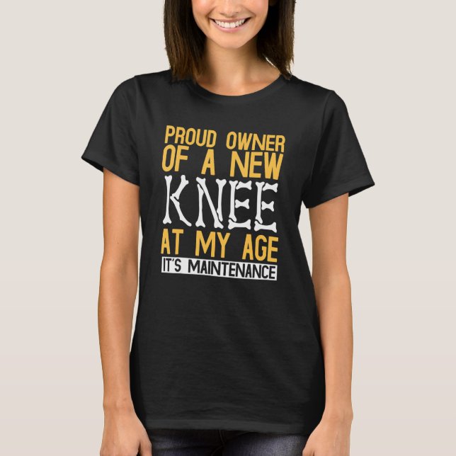Camiseta Knee Surgery Hospital Patient (Frente)