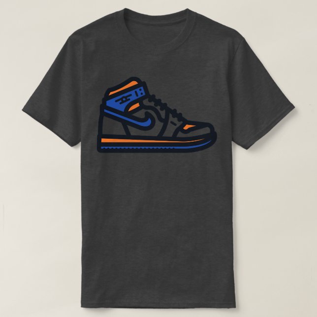 Camiseta Knicks Sneakers de Basquete (Frente do Design)