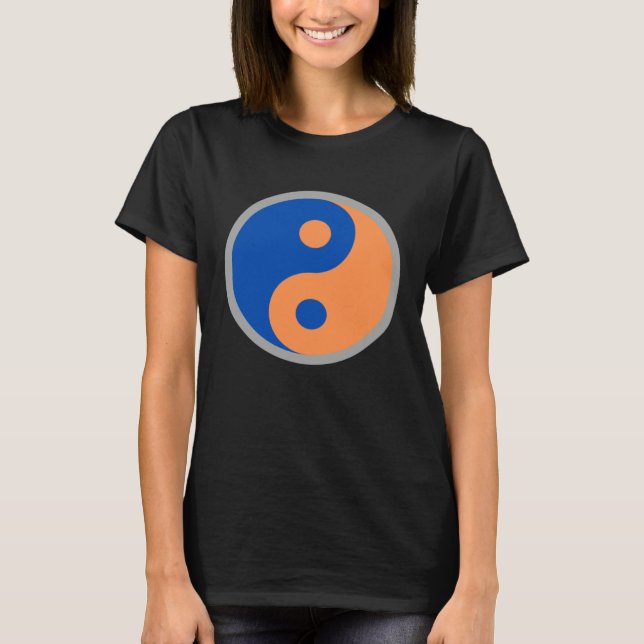 Camiseta Knicks Yin Yang Orange Yin Yang Go Knicks Orange a (Frente)