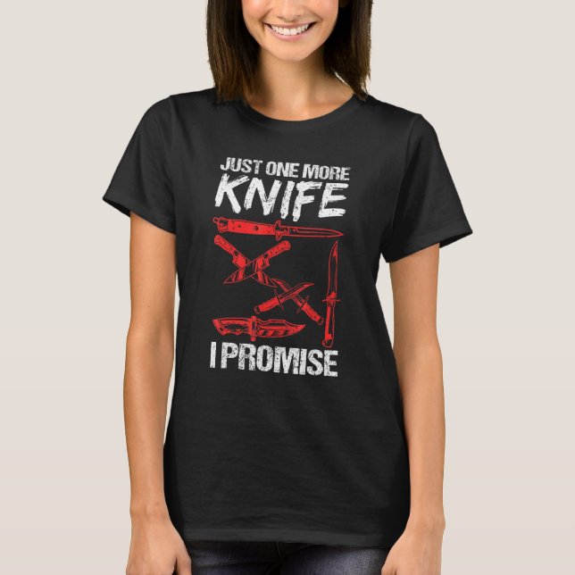 Camiseta Knife Fan Fliting Knife Caça Coletor de Faca (Frente)