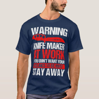 Camiseta Knife Fazer Knife Collect Bladesmith Knife Maker