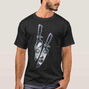 Camiseta Knife Girl Tattoo