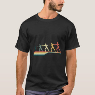 Camiseta Knife Jogando Engraçado Presente Frio Retro