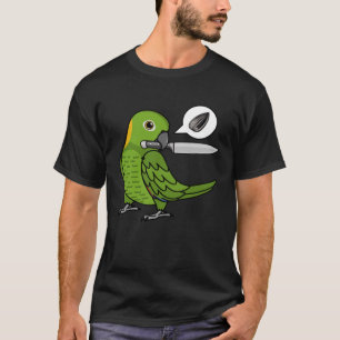 Camiseta Knife Parrot quer Seeds I Amazônia Sequestrada Ama