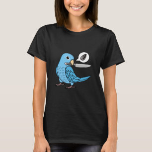Camiseta Knife Parrot Quer Seeds I Blue Parrotlet