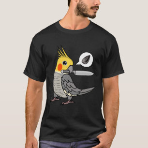 Camiseta Knife Parrot Quer Seeds I Cockatiel