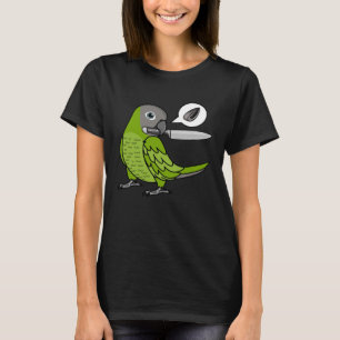 Camiseta Knife Parrot quer Seeds I Dusky com cabeçalho Conu