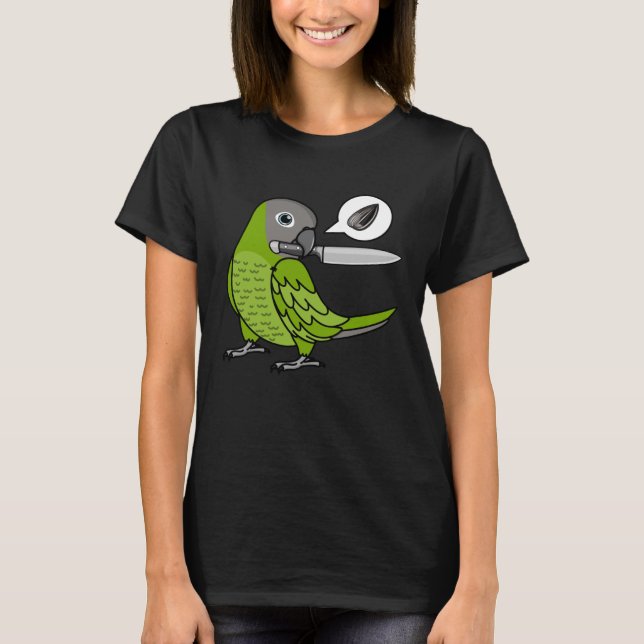 Camiseta Knife Parrot quer Seeds I Dusky com cabeçalho Conu (Frente)
