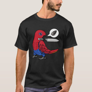 Camiseta Knife Parrot Quer Seeds I Female Eclectus