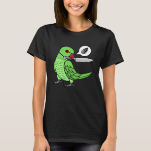 Camiseta Knife Parrot quer Seeds I Green Indian Ringneck