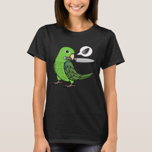 Camiseta Knife Parrot Quer Seeds I Green Parrotlet