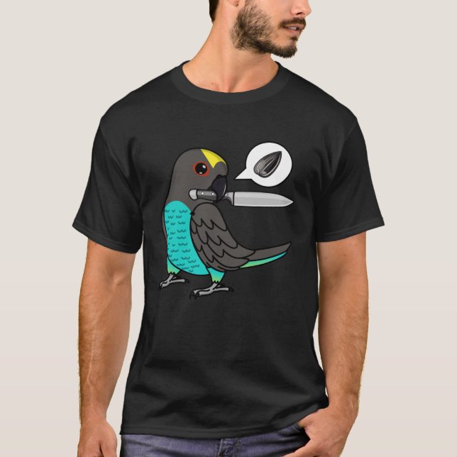 Camiseta Knife Parrot Quer Seeds I Meyers Parrot (Frente)