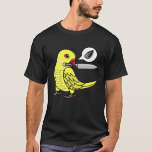 Camiseta Knife Parrot Quer Sementes I Amarelo