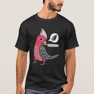 Camiseta Knife Parrot Quer Sementes I. Rosa, Criei Galah Co