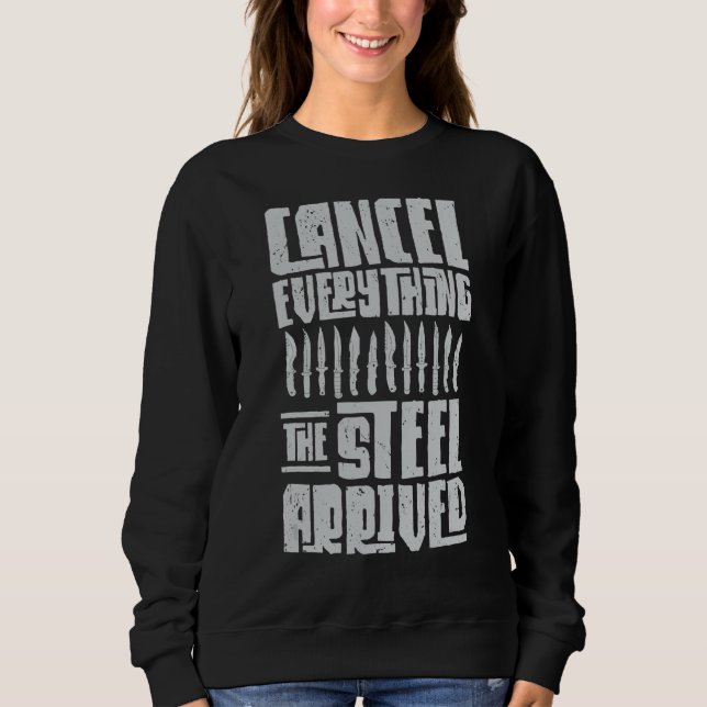 Camiseta Knifemaking Knife Forging Bladesmith Smithing Knif (Frente)