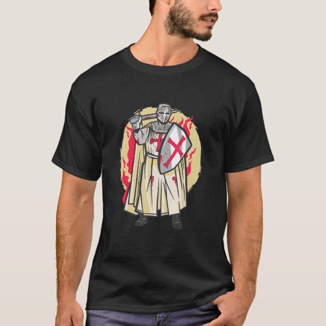 Camiseta Knight Medieval and Ren Fair (Frente)