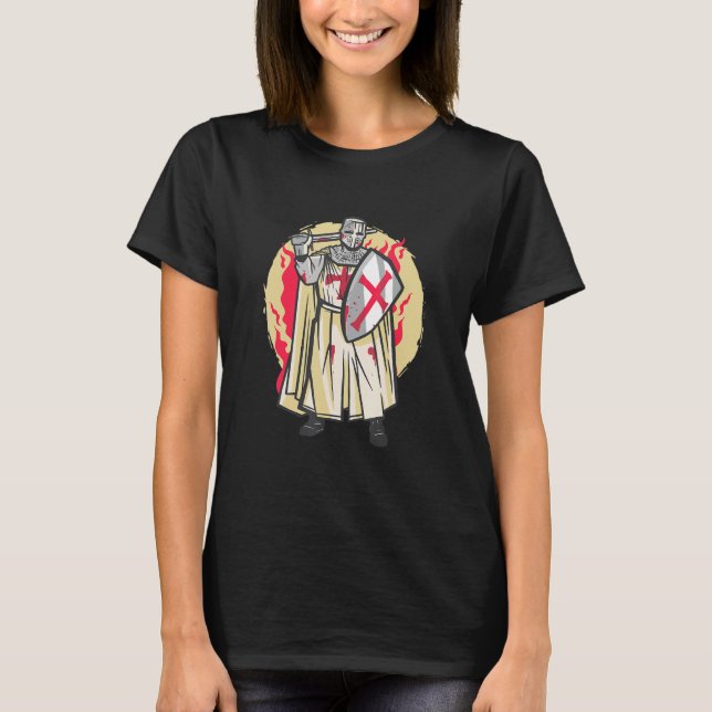 Camiseta Knight Medieval and Ren Fair (Frente)