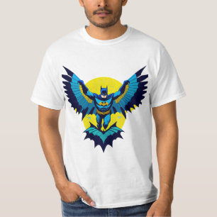 Camiseta "Knight Radiant: Batman Reflorged in Blue Flame"
