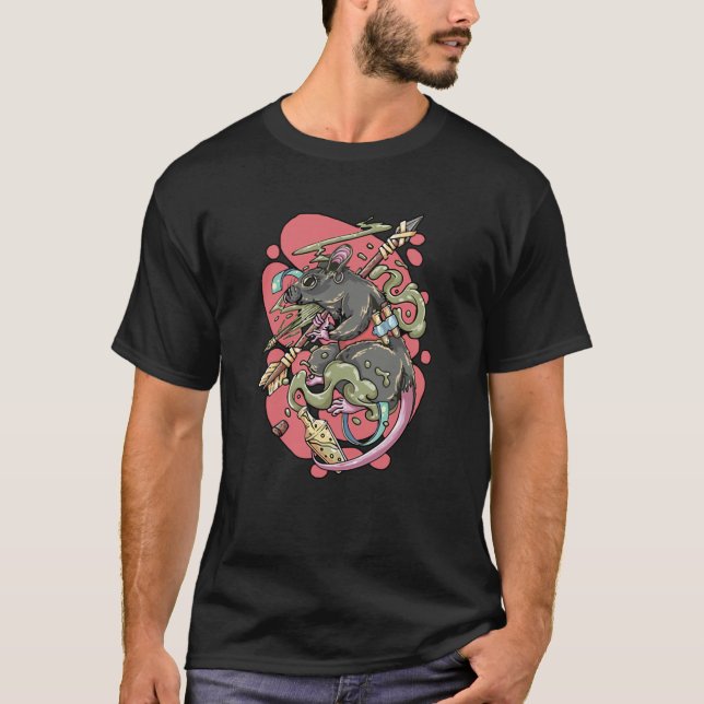 Camiseta Knight Rat (Frente)