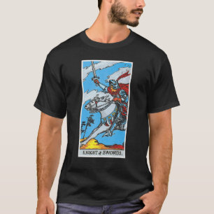 Camiseta Knight Templar Knight De Espadas Occultas Tarot