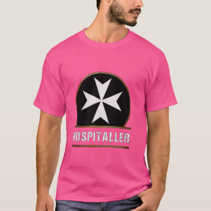 Camiseta Knights Hospitaller Cross Heraldry Historial Medie