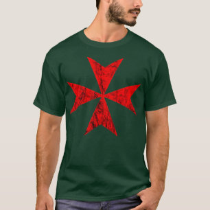 Camiseta Knights Hospitaller Maltês Cross Crusader