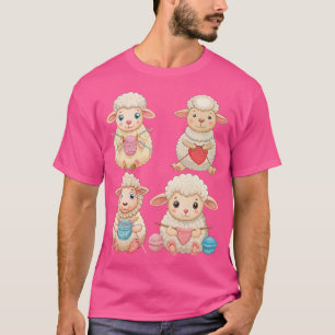 Camiseta Knit Crochet Knitter Crocheting Sheep Knitting Lov
